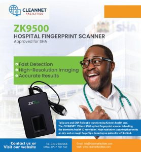 ZK9500 HOSPITAL FINGERPRINT SCANNER